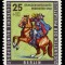 Berlin 1956 - Ziua mărcii poștale, cal, călăreț, neuzat