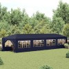 VidaXL Pavilion de grădină 3 x 12 m, albastru
