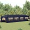 vidaXL Pavilion de grădină 3 x 12 m, albastru