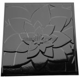 Matrite Panouri Decorative 3D, Model Floare Lotus, 50x50x2cm