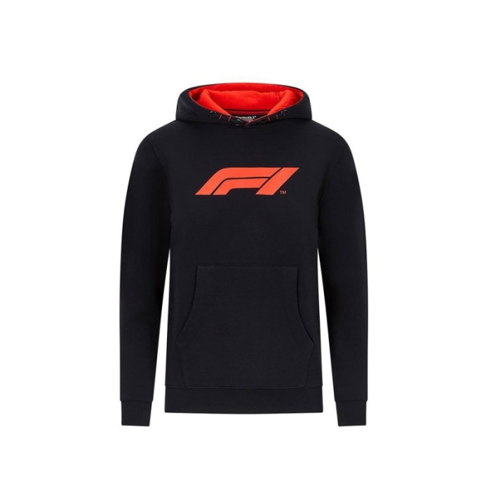 Formula 1 hanorac cu glugă pentru copii logo black 2020 - 104 cm (dětsk&eacute;)