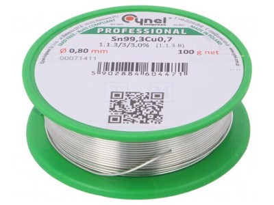 S&amp;acirc;rmă de lipit fără plumb 0,8mm 100g foto
