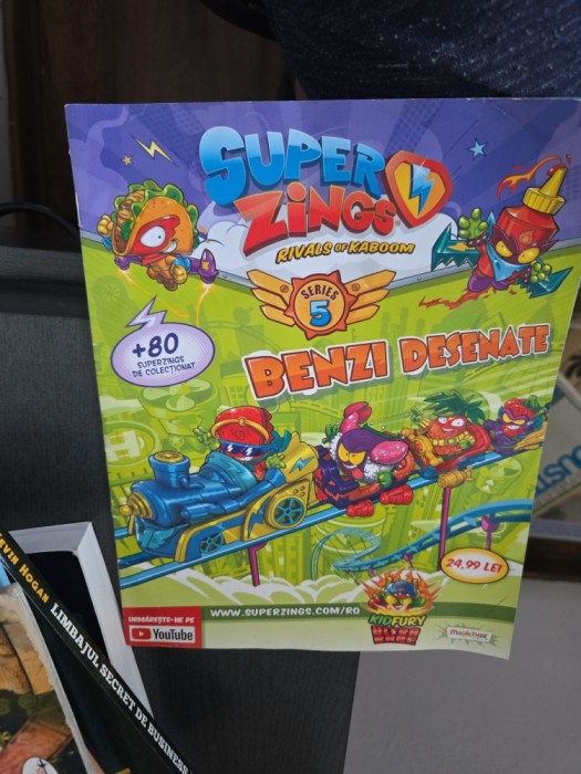 Super Zings: Benzile desenate - Magic Box