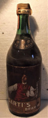 RARE BRANDY SARTI 3 CORONE, L. 1 GR. 40 ANI 50 foto