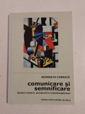 Cornita, Georgeta - Comunicare Si Semnificare. Studiul Mimicii. perspective interdisciplinare, Editura Universitatii de Nord, Baia Mare, 2006