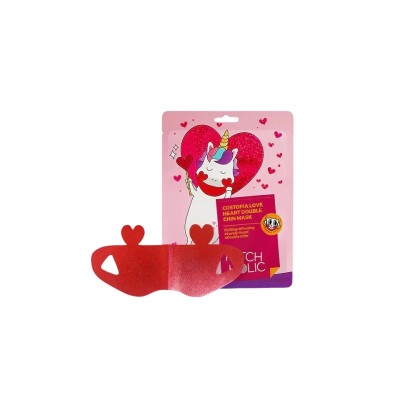PATCH HOLIC Costopia Love Heart Double Chin Mask Mască pentru conturul feței 11 g foto