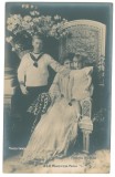 2529 - Queen MARY, Maria, &amp; Prince CAROL II, Prince NICOLAE - old pc. - unused