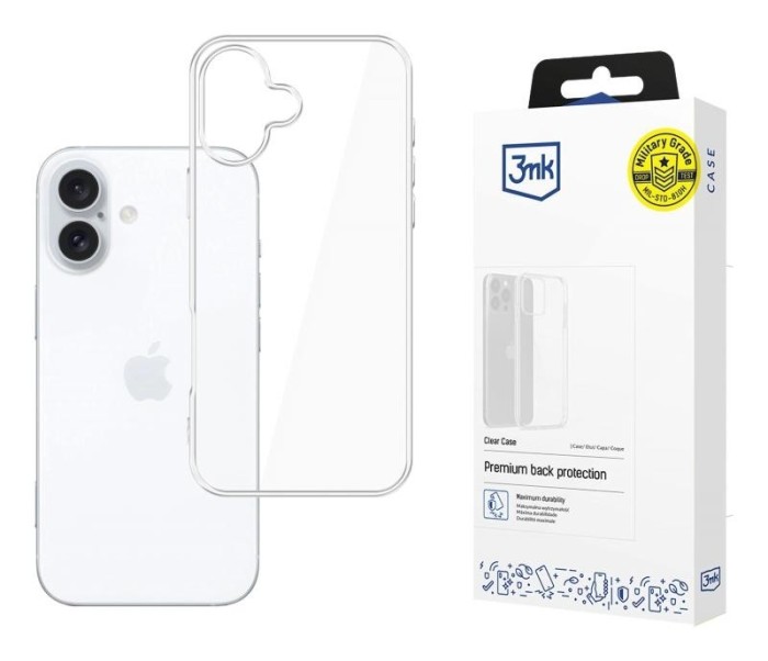ProtCover Clear Case iPhone 16, Transp