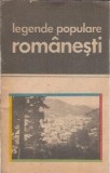 Legende Populare Romanesti Editura Sport-Turism An 1990 Editie Veche Coperta Cartonata Locuri si Legende