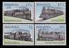 RO 2018 ,LP 2208 , &quot;Locomotive , Mocanite &quot; ,serie ,MNH, Nestampilat