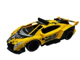 Masina cu telecomanda Lamborghini Racing 1:16 galbena cu efect de abur si lumini