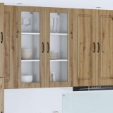 vidaXL Dulap de bucătărie cu raft Stejar Artizanal 40 x 31 x 100 cm 885454