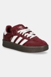 adidas Originals sneakers Samba XLG culoarea bordo, JR0925