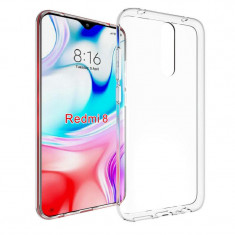 Husa Xiaomi Redmi 8 ultraslim transparenta TPU Gel foto