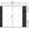 NRF 350073 EASY FIT Condensator, climatizare