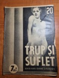 Revista trup si suflet 4 septembrie 1936-revista pentru sanatatea si frumusete