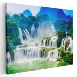 Tablou peisaj cascadele Detian China Tablou canvas pe panza CU RAMA 20x30 cm
