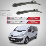 Cumpara ieftin Ștergătoare Nissan Primastar X83 Bus L1H1 (2006&ndash;2014) Flat | Set față &ndash; TeamCar&reg;