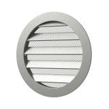 Grila ventilatie rotunda &Oslash;160mm exterior &Oslash;185mm, Aluminiu, Ecovent