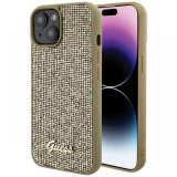 Guess Husa Square Mirror Script Logo iPhone 15 Auriu