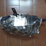 Far Alfa Romeo Giulietta (940), 05.2010-, fata, Dreapta, cu daytime running light; H1+H7+LED; electric; rama argintie; cu motor, DEPO CLEMA RUPTA/LIP