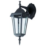 Lampa aplicabila pe perete, 40 W, aluminiu, negru, General