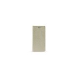 Husa Flip Carte Stand Samsung Galaxy A3 2016 Inchidere Magnetica Gold Premium