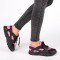 Pantofi sport dama Winifred negru cu roz
