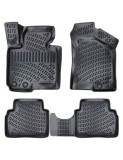 Set covorase auto din cauciuc tip tavita pentru Hyundai IX35 2009-2015, Tucson II 2010-2015