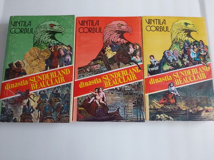 DINASTIA SUNDERLAND BEAUCLAIR - VINTILA CORBUL 3 VOLUME