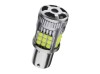 Bec LED Marsarier PY21W / BAU15S / 1156, DRL Lumini de Zi, 30W, 2800LM, 6000K Alb Rece, 36 SMD 3030, Ventilator Integrat, Canbus Integrat, fara eroare