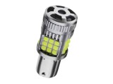 Bec LED Marsarier P21W / BA15S / 1156, DRL Lumini de Zi, 30W, 2800LM, 6000K Alb Rece, 36 SMD 3030, Ventilator Integrat, Canbus Integrat, fara eroare d