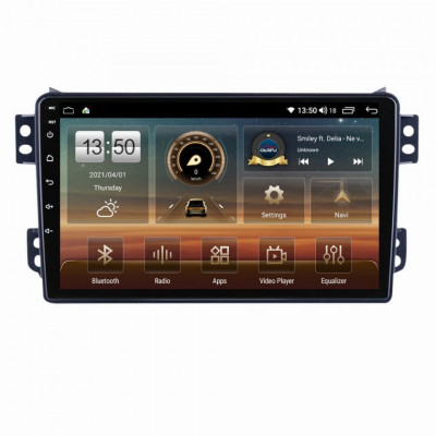 Navigatie dedicata cu Android Opel Agila 2007 - 2014, 8GB RAM, Radio GPS Dual foto
