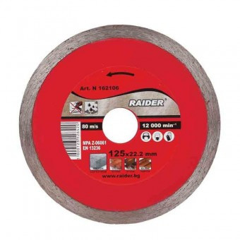 Disc diamantat continuu Raider 300x25.4 mm, pentru gresie foto