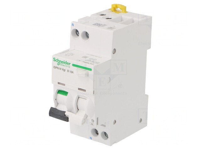 &Icirc;ntrerupător RCBO 16A 30mA 1P+N 230/400V