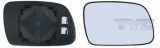 Sticla oglinda, oglinda retrovizoare exterioara PEUGEOT 407 SW (6E) (2004 - 2016) TYC 326-0082-1
