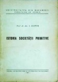 I. Nestor - Istoria societatii primitive