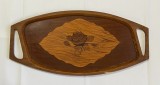 Platou Tava Lemn Veche Vintage Retro 53cm x 25cm Decoratiune