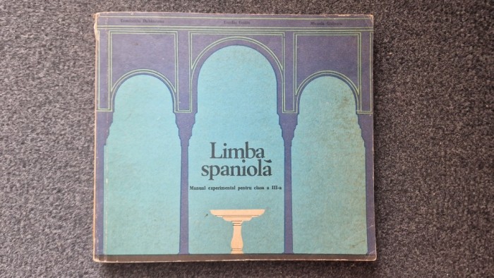 LIMBA SPANIOLA. Manual experimental clasa a III-a - Duhaneanu