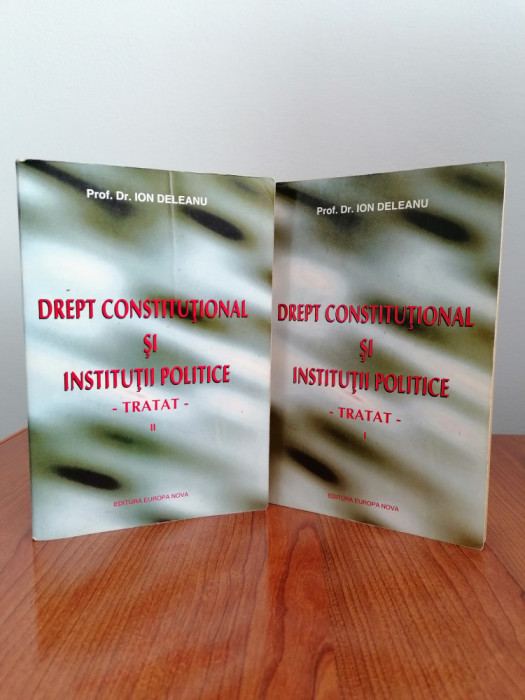 Ion Deleanu, Drept constituțional și instituții politice, 2 volume