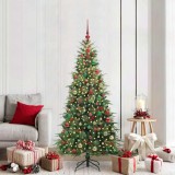 vidaXL Brad de Crăciun artificial cu ramuri articulare Verde 180 cm 3397427