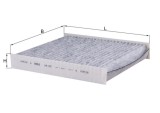 MAHLE LAK 220 Filtru, aer habitaclu