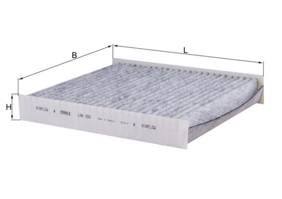 MAHLE LAK 220 Filtru, aer habitaclu