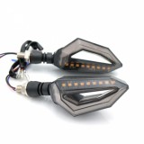 9 LED Motociclete ATV Lumini Semnalizatoare DRL Galben Alb 12v