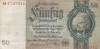 GERMANIA 50 reichsmark 1933 VF!!!