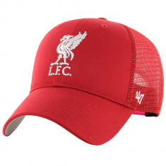 Capace de baseball 47 Brand Liverpool FC Branson Cap EPL-BRANS04CTP-RDB roșu