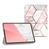Husa Tableta Supcase Cosmo Lite Marble iPad Air 4 (2020) / Air 5 (2022) 10.9 inch, Protectie Ecran, MIL STD 810G