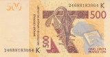 Bancnota Statele Africii de Vest 500 Franci 2024 - P719Kb UNC ( Senegal - vezi descriere )