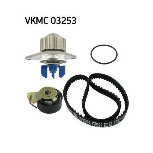 SKF Set pompa apa + curea dintata