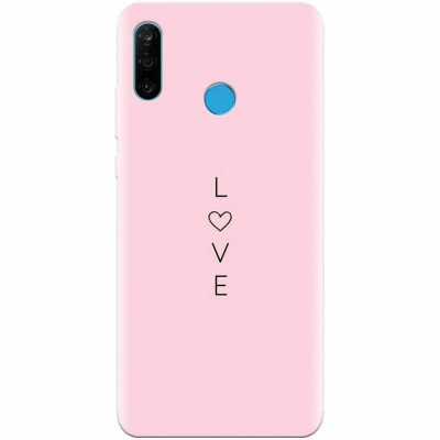 Husa silicon pentru Huawei P30 Lite, Love foto